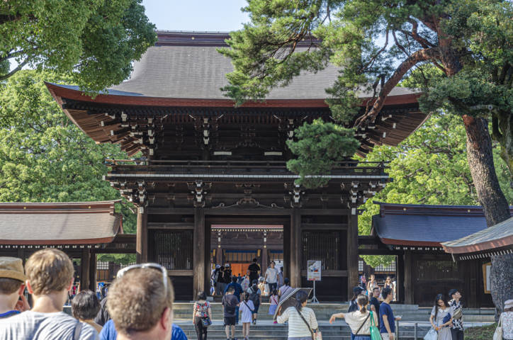 107 - Tokyo - barrio de Shibuya - santuario de Meiji-jingu